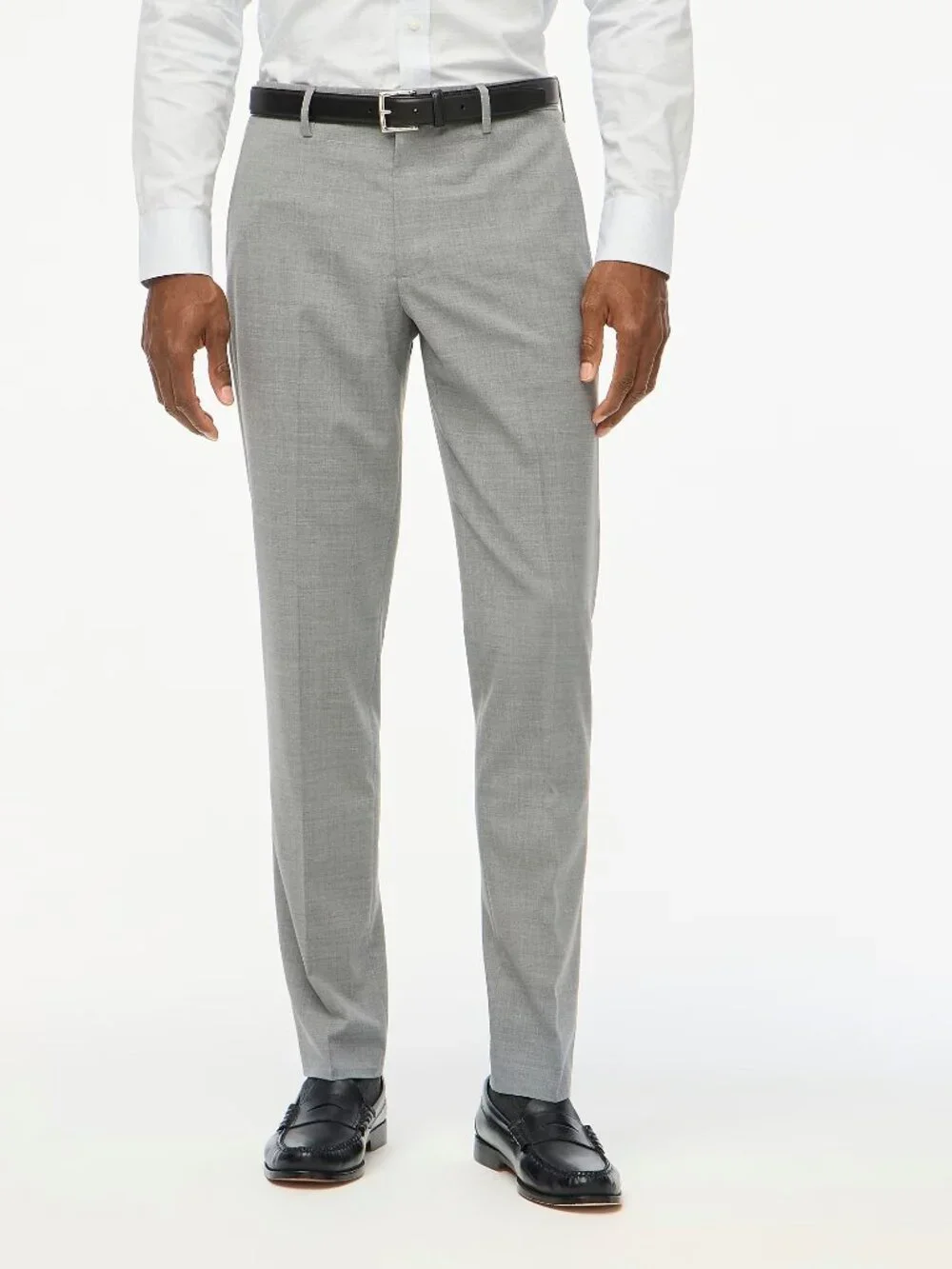 J. Crew Men's Light Gray Thompson Suit Four Season Wool Pant 33x34‎ CG212